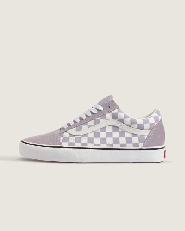 Tênis Old Skool Mesh Matte Checkerboard Purple True White
