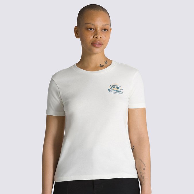 Camiseta Positive Altitude Crew Ss Marshmallow