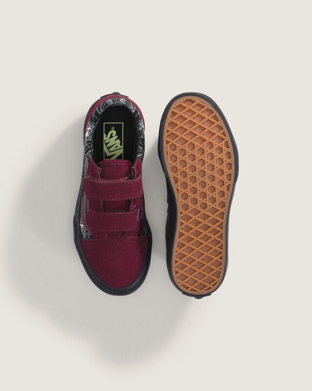 Tênis Old Skool Halloween Glow In The Shadows Black Multi Infantil