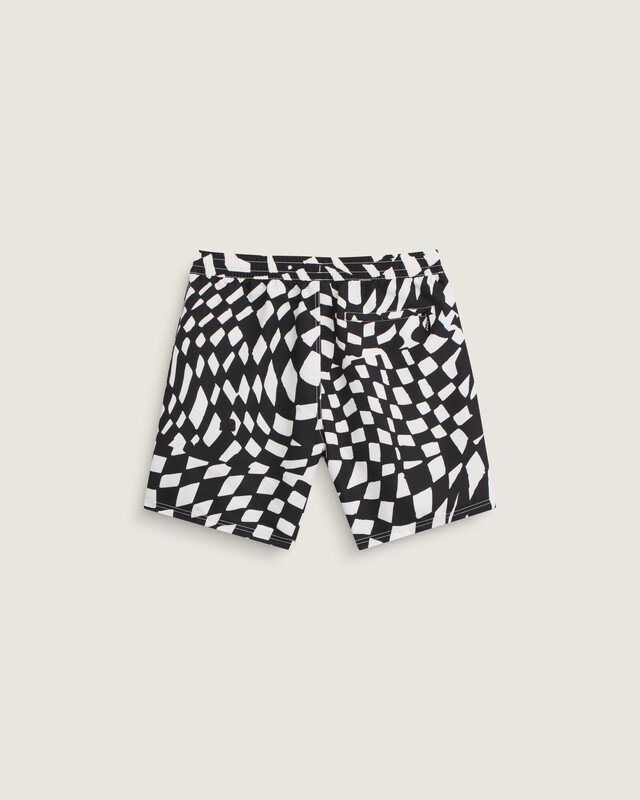 Boardshort Elastic Primary Ii Black White