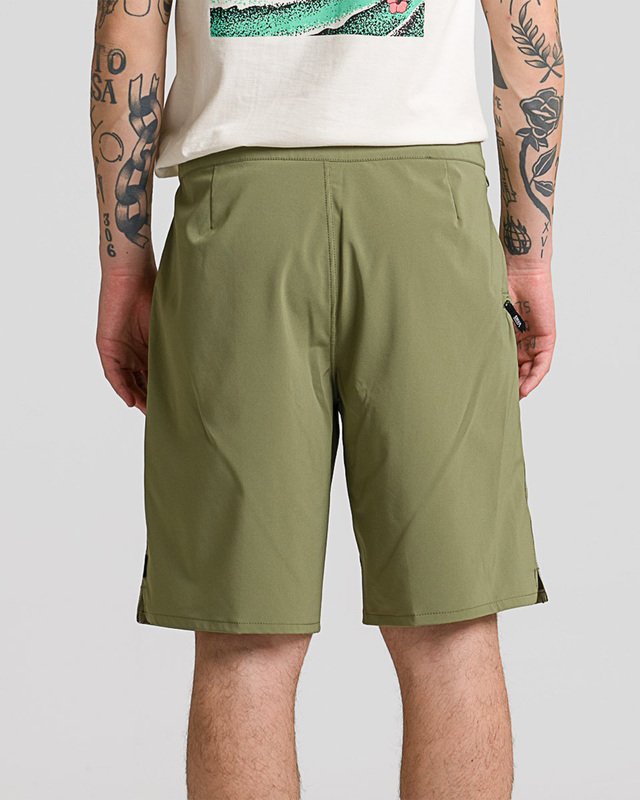 Boardshort The Daily Solid Olivine