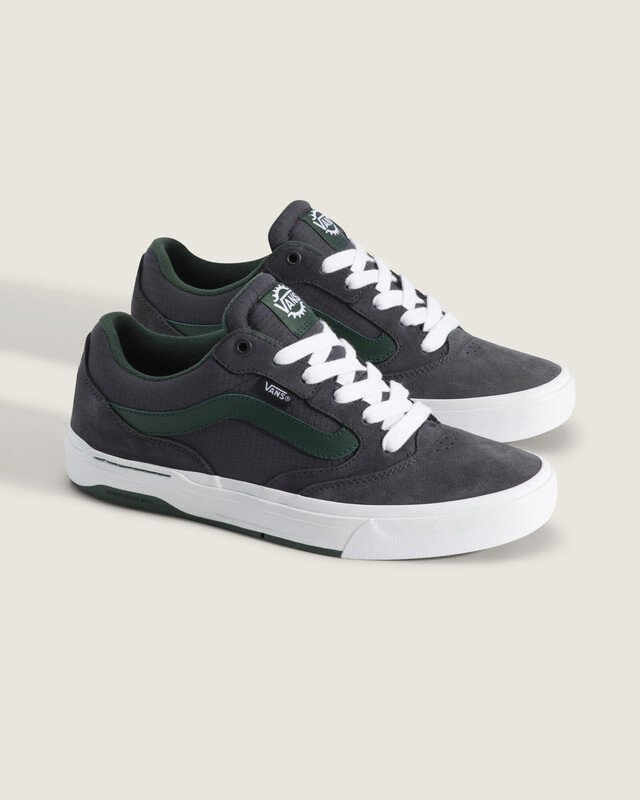Tênis Bmx Proof Wafflecup Suede Canvas Sageleaf Green White