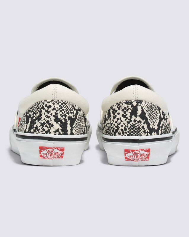 Tênis Skate Slip-On Hockey Skateboards Snake Skin