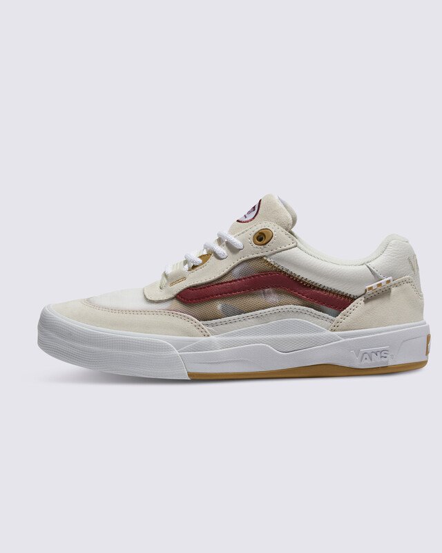 Tênis Skate Wayvee Leather Tan White