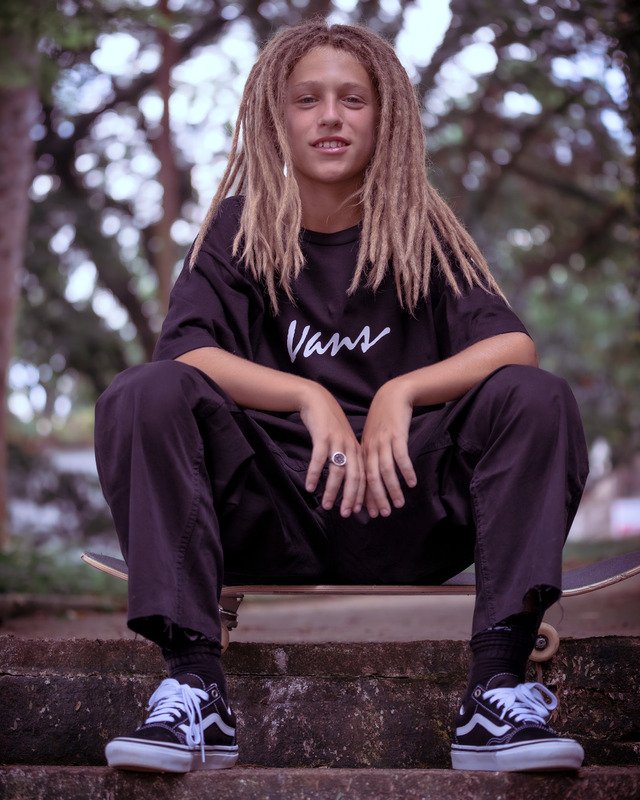 Tênis Skate Old Skool Black White