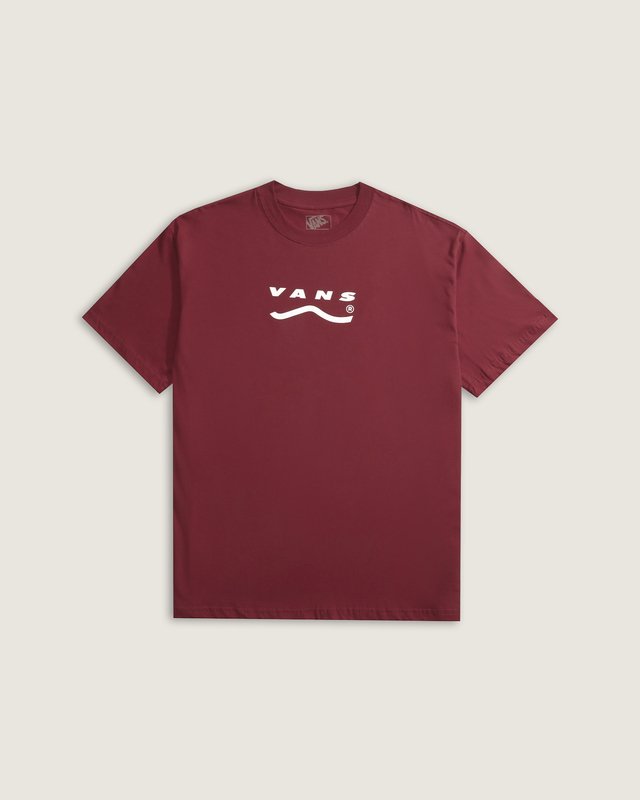 Camiseta Manga Curta Determined Bordeaux