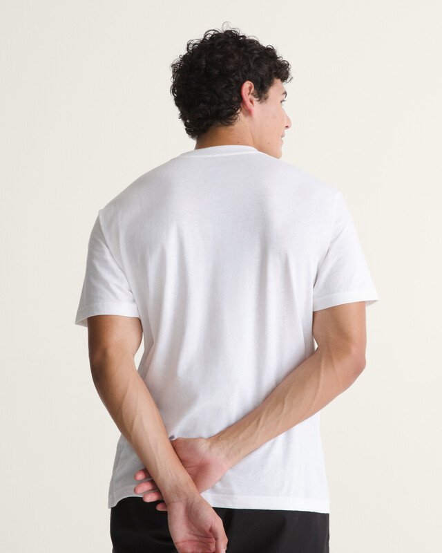 Camiseta Manga Curta Left Chest  White