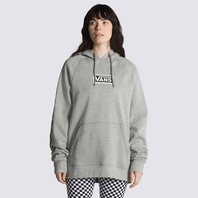 Moletom Versa Standard Hoodie Cement Heather Checkerboard