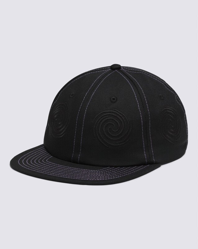 Boné Skate Swirl Unstructured Black