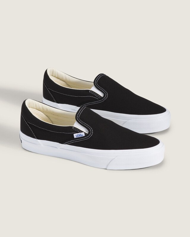 Tênis Slip-On Vlt Premium Lx Black White