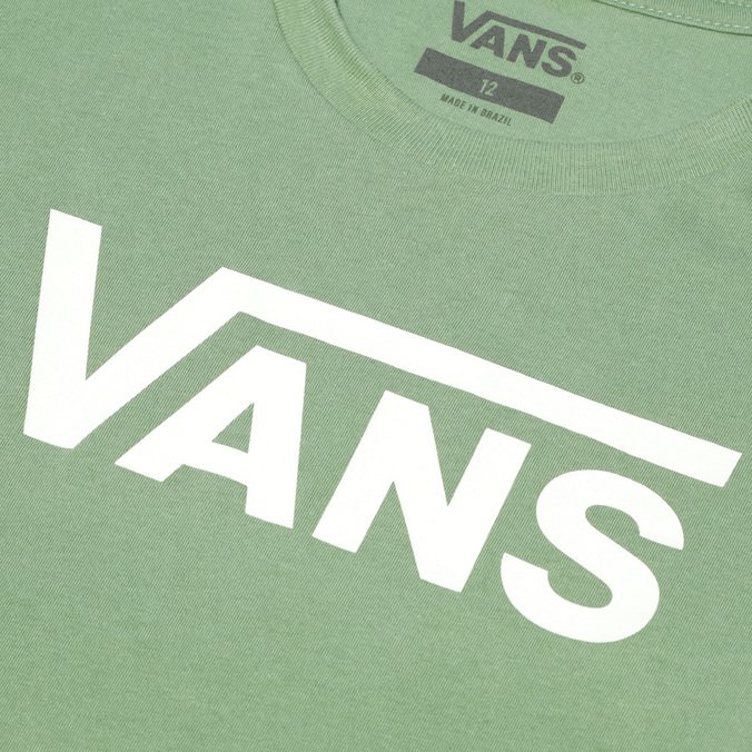 Camiseta Flying V Crew Girls Iceberg Green Infantil