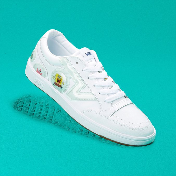Tênis Lowland Cc Ble Vans X Bob Esponja Bubble