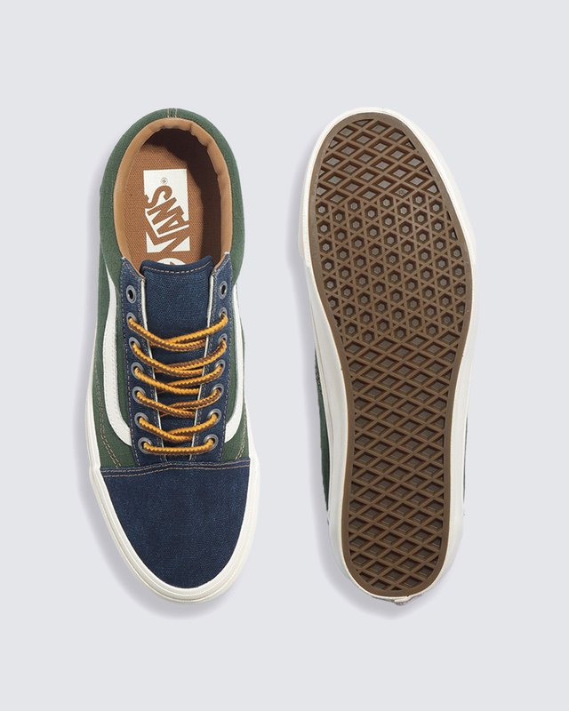 Tênis Old Skool Mte Salt Wash Navy Green