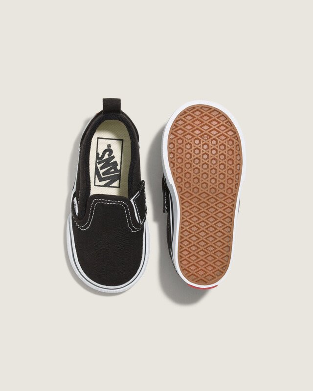 Tênis Slip-On Kids Black True White Infantil