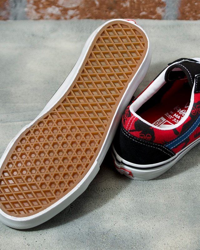 Tênis Skate Old Skool Vans X Krooked Red
