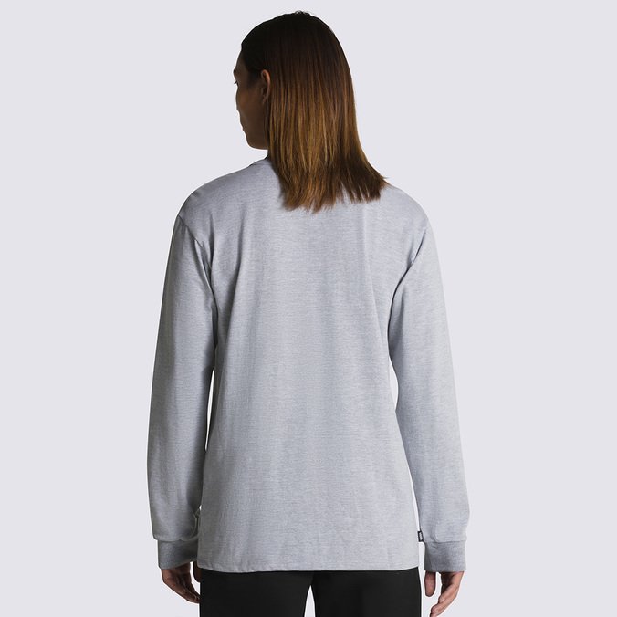 Camiseta Off The Wall Classic Ls Athletic Heather