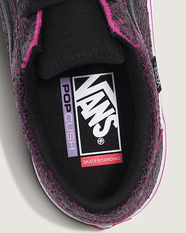 Tênis Old Skool Cracked Leather Black Purple