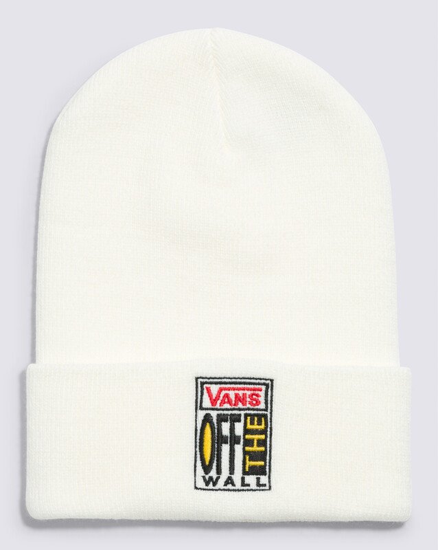 Touca Ave Tall Cuff Beanie Ave 2.0 Knit White