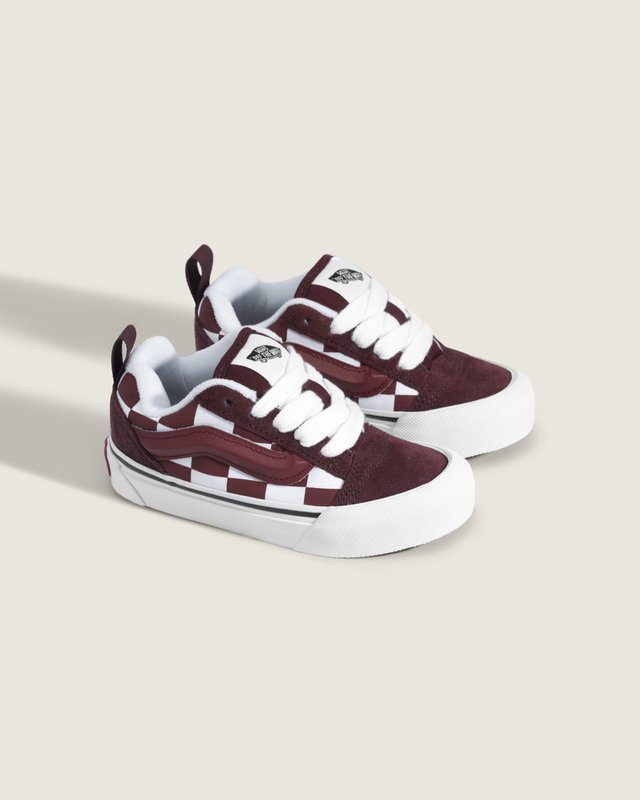 Tênis Knu Skool Kids 2-tone Bordeaux Infantil