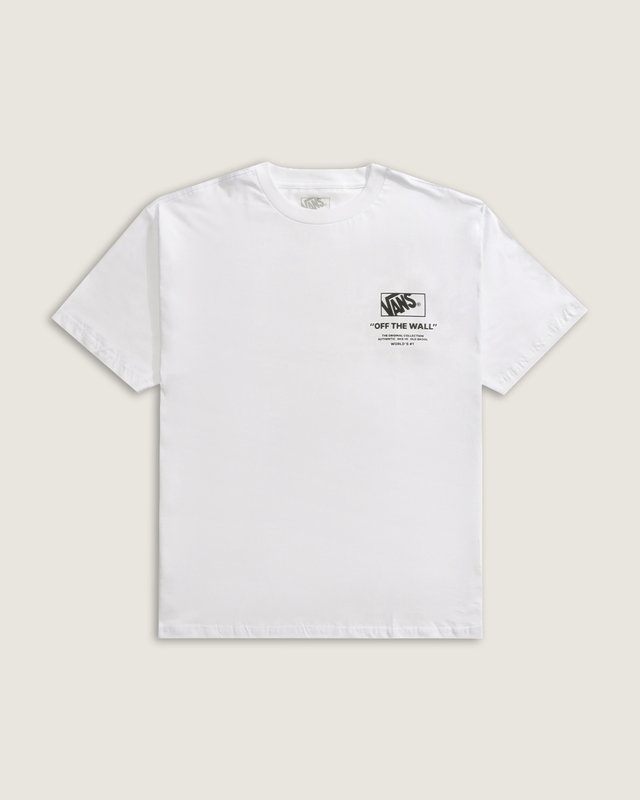 Camiseta Manga Curta Stacked Hi White