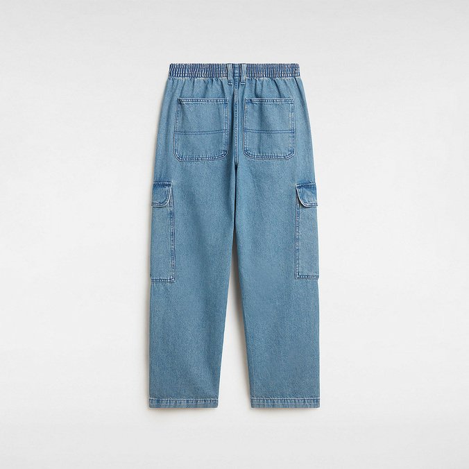 Calça Sidewalk Denim Cargo Pant Stone Wash