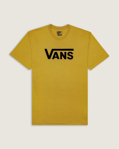 Fundada na Califórnia em 1966, a Vans está envolvida com a cultura de rua, artes, música e ligada ao skate e à evolução do esporte, sem perder a essência. Dos clássicos aos modernos, a Vans possui uma enorme variedade de modelos de tênis, roupas e acessórios, sempre mantendo o estilo "Off The Wall". A Camiseta SS Salt Wash Harvest Gold de manga curta, possui o logo Vans em "Drop V" estampado na altura do peito, em silk à base d’água. Traz etiqueta tecida Vans aplicada na manga, gola canelada, costura reforçada nos ombros e é confeccionada em 90% algodão e 10% poliéster.