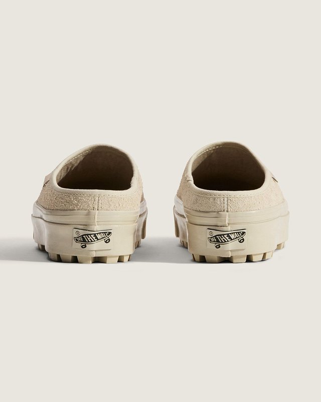 Tênis Lx Mule Hairy Suede Peyote