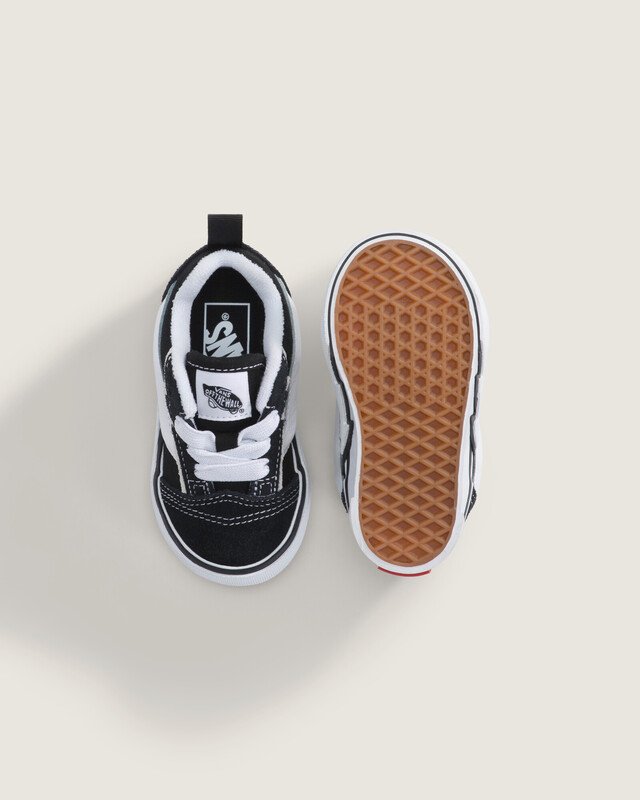 Tênis Knu Skool Black White Infantil Toddler