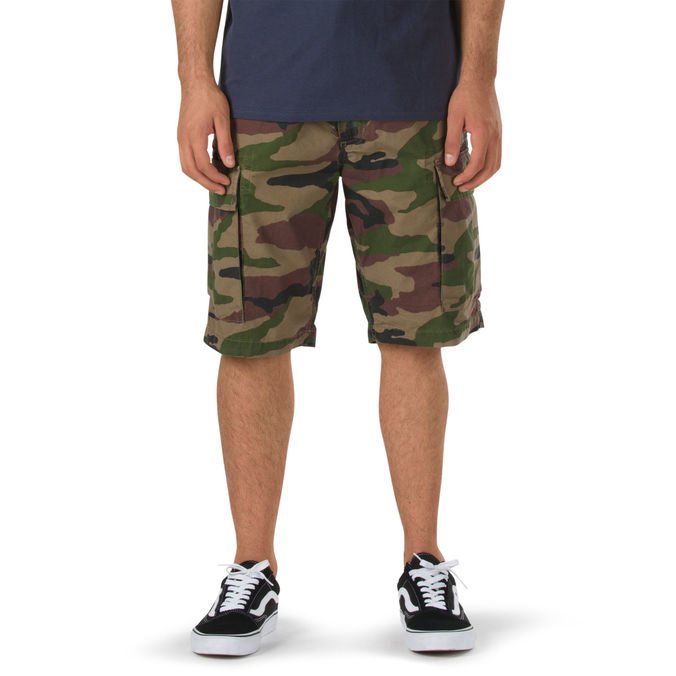 bermuda camuflada vans