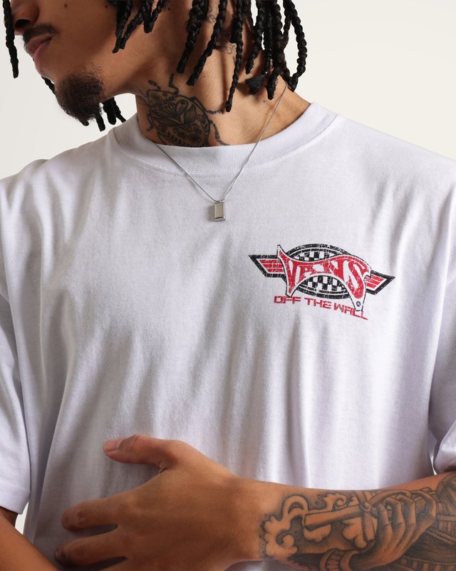 Camiseta Manga Curta Faded Glory White
