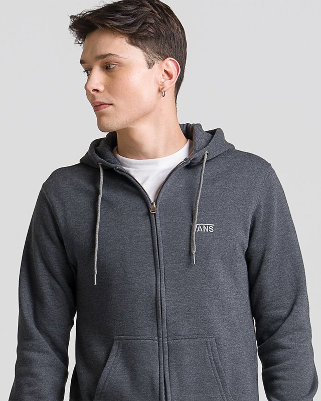 Moletom Core Basic Zip Hoodie