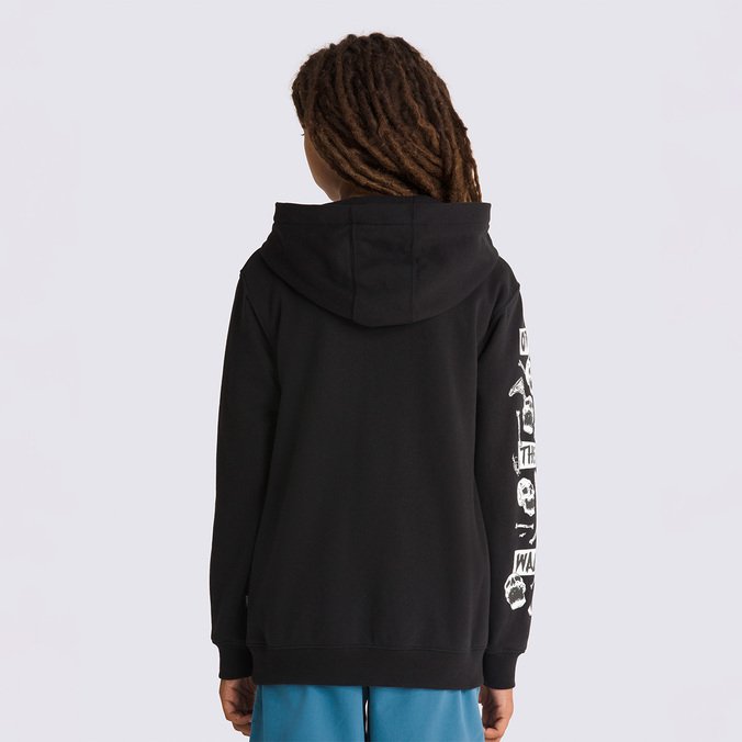 Moletom  Po Skeleton Infantil Black