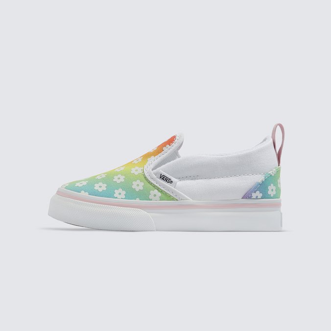 Tênis Slip-On Rainbow Glow True White Multi Infantil