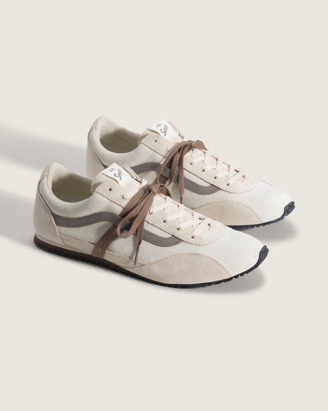Tênis Super Lowpro Trainer Lx Elevated Suede Cream