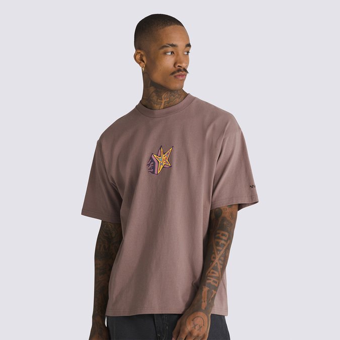 Camiseta Skate Star Ss Tee SS Skate Classics Deep Taupe
