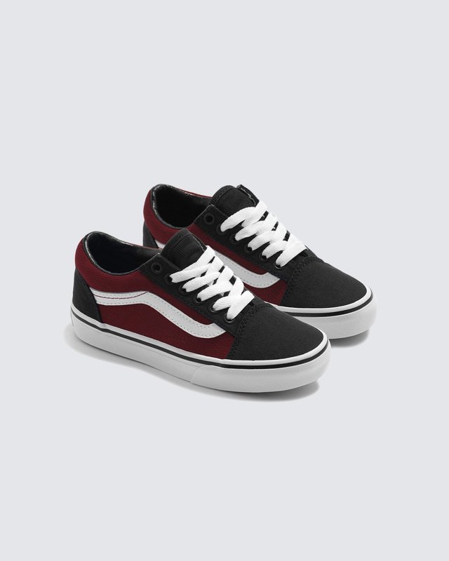 Vans Old Skool TÃªnis Vermelho Infantil Tênis Old Skool Twill Red