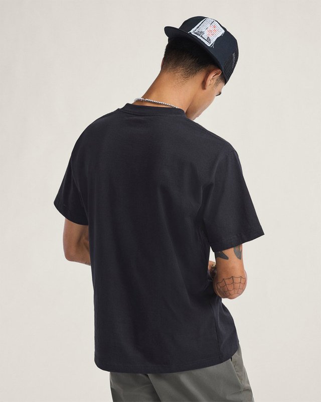 Camiseta Ss Raised Up Black