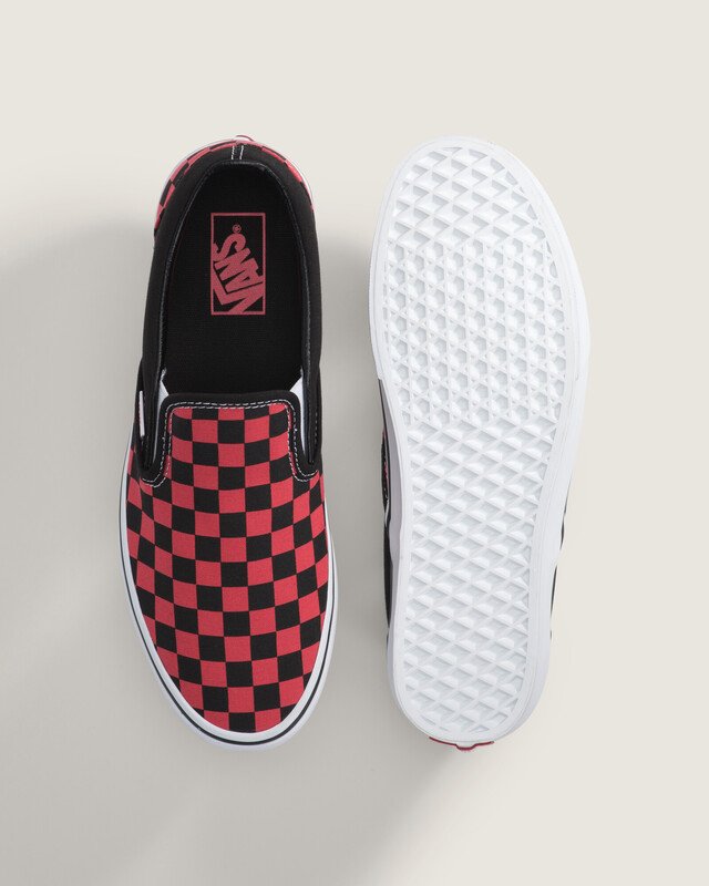 Tênis Slip-On Checkerboard Crimson Haze