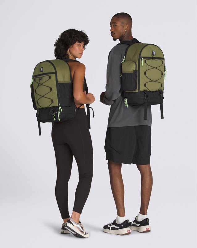 Mochila Loden Green White