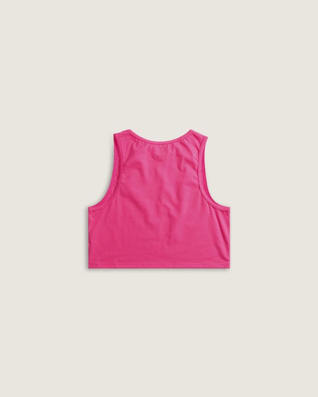 Regata Cropped Flying V Fitted Pink Velvet White