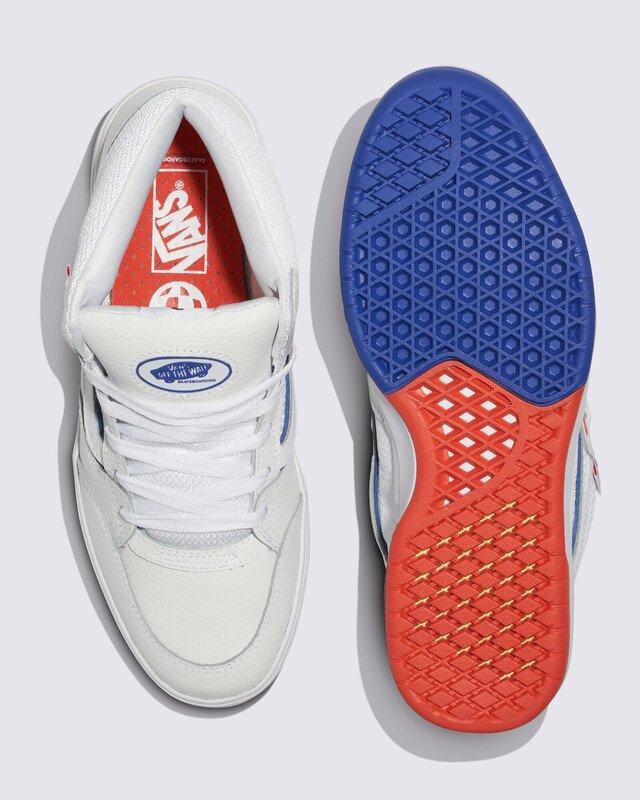 Tênis Skate Zahba Mid Athletic White Multi