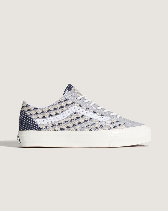 Tênis Old Skool Vlt Lx Geo Check Frost Gray