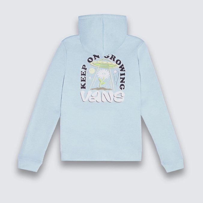 Moletom Always Growing Hoodie Gr Dusty Blue Infantil