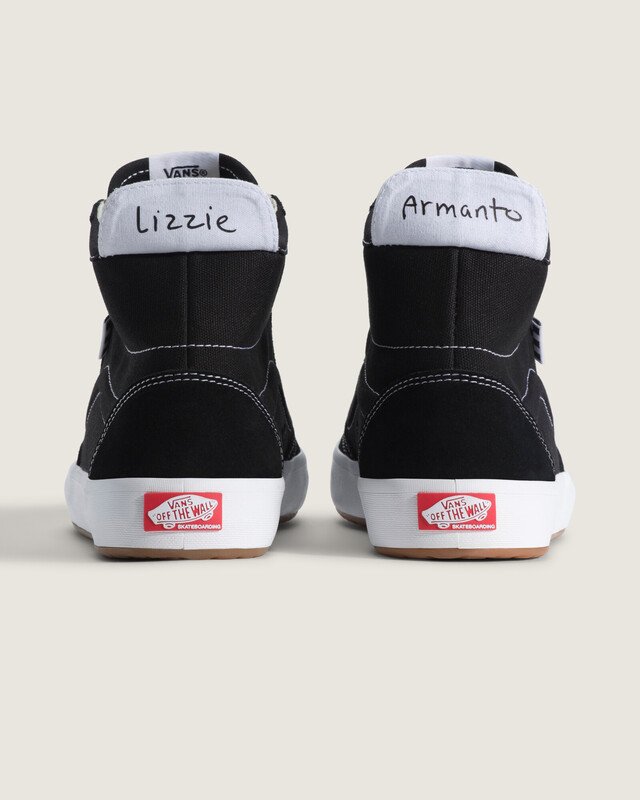 Tênis Skate Lizzie Hi Black White