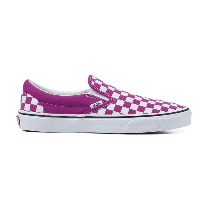 Tênis Slip-On Fuchsia Red True White