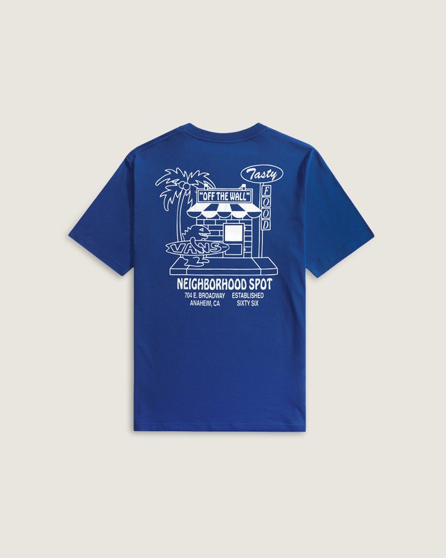 Camiseta Manga Curta Food Spot Classic Blue Infantil