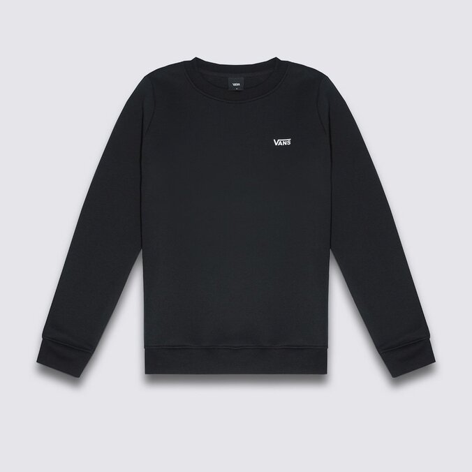 MOLETOM FLYING V CREW BLACK