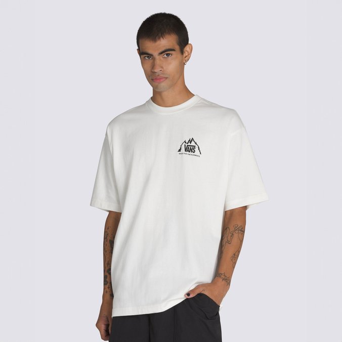 Camiseta Mte Crestline Ss Tee Ultrarange 2.0 Egret