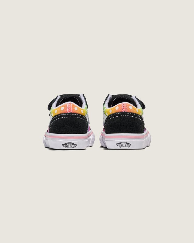 Tênis Old Skool Rainbow Glow Black Multi Infantil