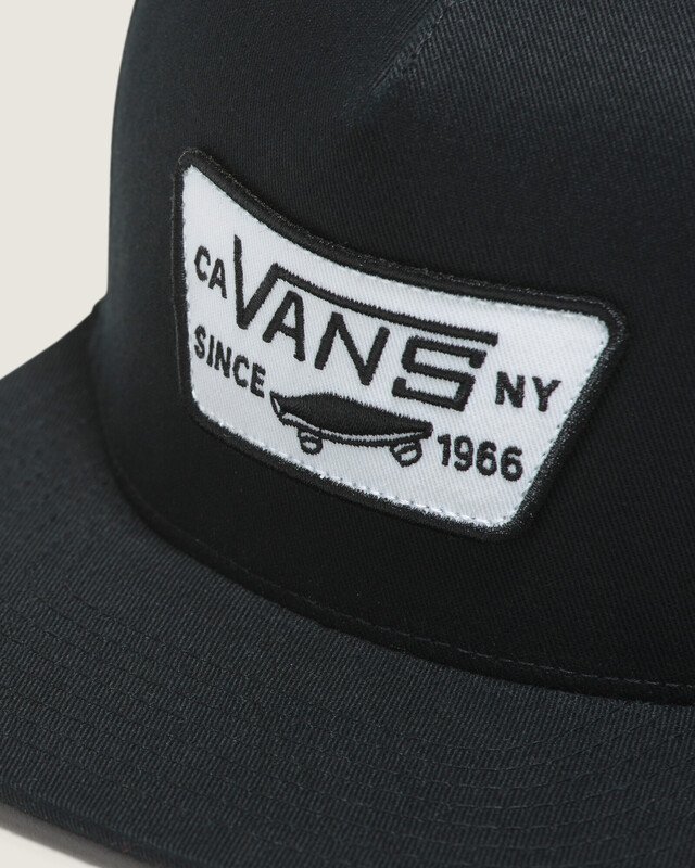 Boné Full Patch Snapback True Black